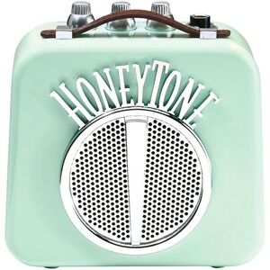 Danelectro Honeytone N-10 Mini Guitar Amp Aqua Portable Retro Practice Amplifier